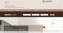 Desktop Screenshot of bedandbreakfastmiraflores.com